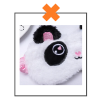 Slaapmasker panda meisje